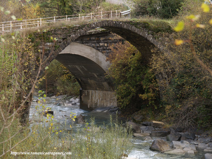 PUENTE MEDIEVAL SOBRE EL BARRANCO DEL SORROSAL